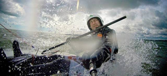 Gary Sargent is sailing a Laser dinghy Round Ireland. Scroll down to listen to the podcast.