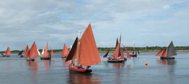 The hugely popular Cruinnui na mBad gathering of traditional boats at Kinvara in Galway Bay celebrated its 40th Anniversary last year