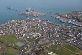 Town councillors in Holyhead, Wales fear the impact of Brexit with a no-deal exit from Europe on the town and its port. 