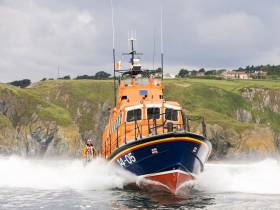 Dun Laoghaire RNLI’s all-weather lifeboat