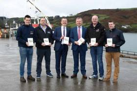 Marine Minister Michael Creed (third from right) launched the new manual available in English, Irish, Arabic, Malay, Russian and Spanish  