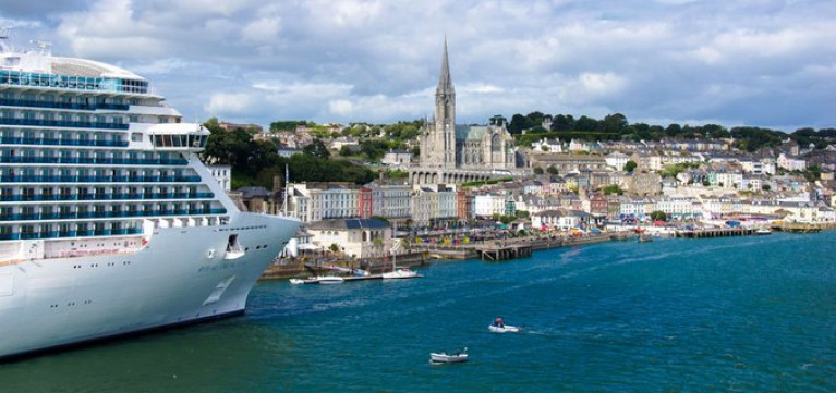 Cruise Europe: File photo of a cruise ship at the scenic seaside location of Cobh town in lower Cork Harbour. AFLOAT also adds on the domestic front, due to Covid-19 only one cruise caller visited Cork Harbour this season, Saga Sapphire on 13th March however according to the Port of Cork website the next caller is L&#039;Austral scheduled for 13th May, which is an absence of exactly two months without any cruise ships. 