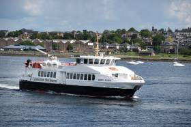 Former Aran Islands passenger ferry Queen of Aran II has recently been rebranded in CalMac corporate livery following Argyll Ferries incorporation into the operator&#039;s Clyde and Hebrides Ferry Service contract earlier this year.