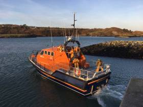 Baltimore RNLI’s all-weather lifeboat assisted the search for a missing swimmer in the Ilen River on Tuesday morning 11 September
