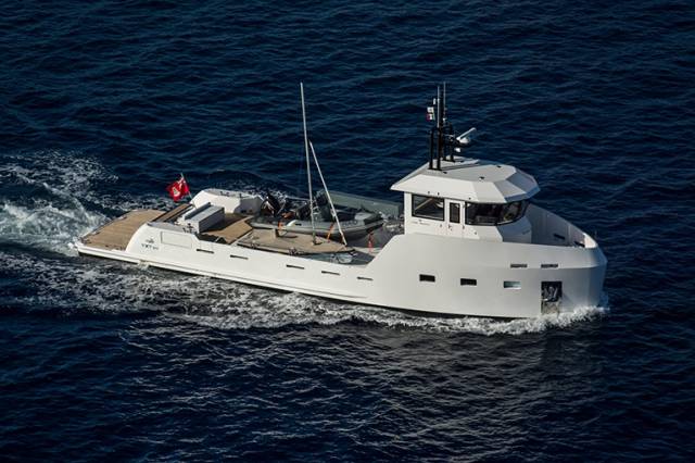 YXT 20m Support Vessel World Debut At Monaco Yacht Show