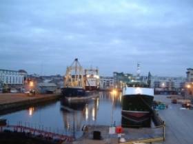 The confines of the small Dun Aengus Dock, the only dock at Port of Galway which has expressed disappointment at delays in a decision to extend the port