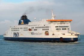 P&amp;O’s Pride of Kent, seen here entering the port of Calais in 2011