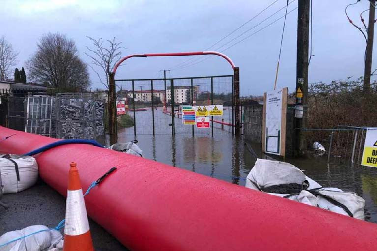 Flooding on the River Shannon
