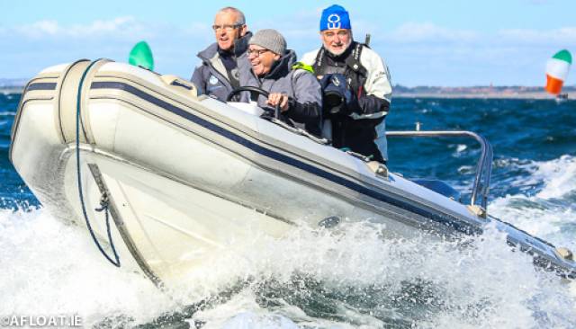 The North Sails Ireland team on the water at Howth last season. Next Tuesday, the NSI team of Nigel Young, Shane Hughes and Prof O'Connell will demonstrate the theory and practice of upwind sail trim and how to optimise your set-up