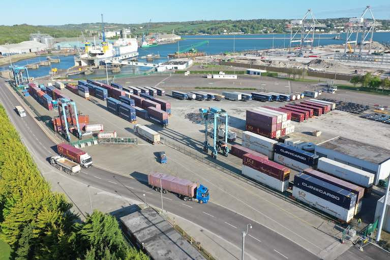 Port of Cork&#039;s second direct link between Cork and Zeebrugge bypassing the UK Landbridge has begun