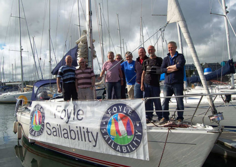 Foyle Sailability in Derry is the first inspirational club to be highlighted in the RYANI’s Recognition 2020 series
