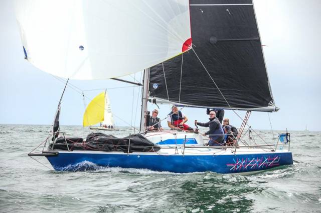 Overall Wave Regatta winner Checkmate XV. Skipper Dave Cullen of HYC said 'Our new 3Di RAW main is a thing of beauty and we were flying at the weekend!'