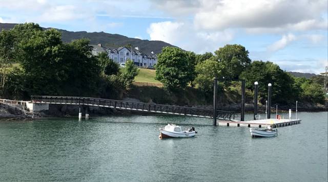 Schull's new North Harbour pontoon has been completed ahead of schedule