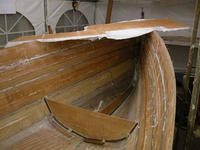 Building a wooden sailing boat using WEST epoxy