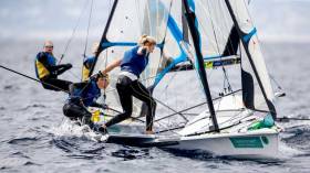 Royal Irish Yacht Club&#039;s Saskia Tidey Continues to Lead Team GB 49erFX Hopes in Palma